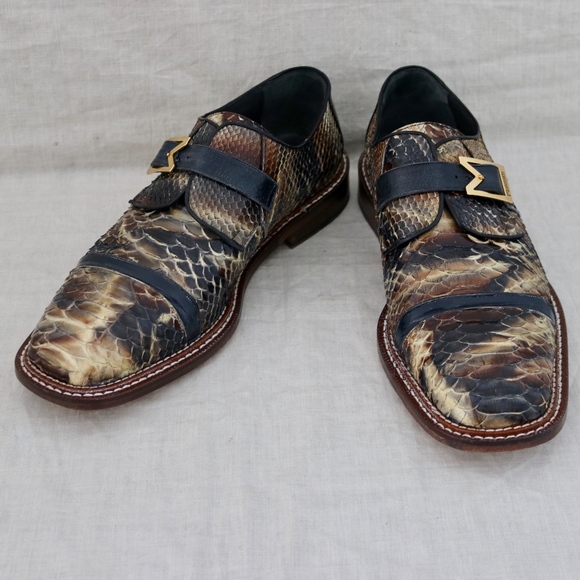MASERATTI Python snake mens shoes size 11 Spain - Picture 4 of 8